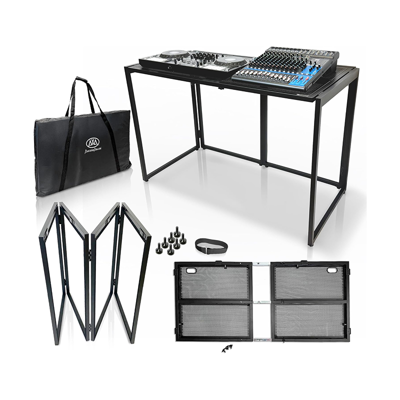 Dj Stand Table Foldable - Mixer Panggung Lipat Mobile yang Dapat