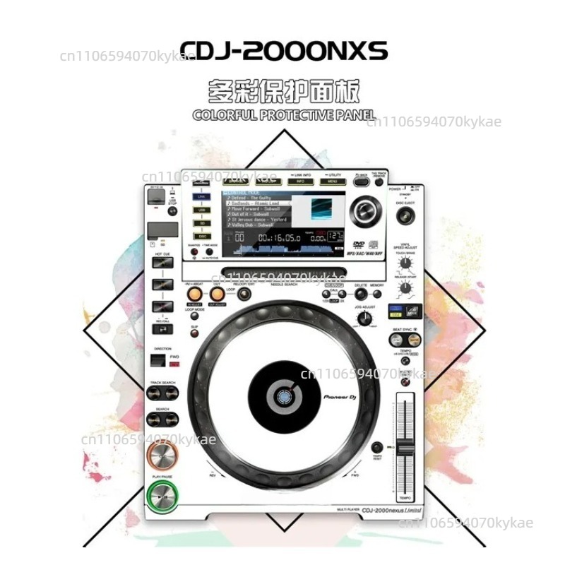Dj Cdj Media Player - Stiker Panel Pelindung & Film Pelindung