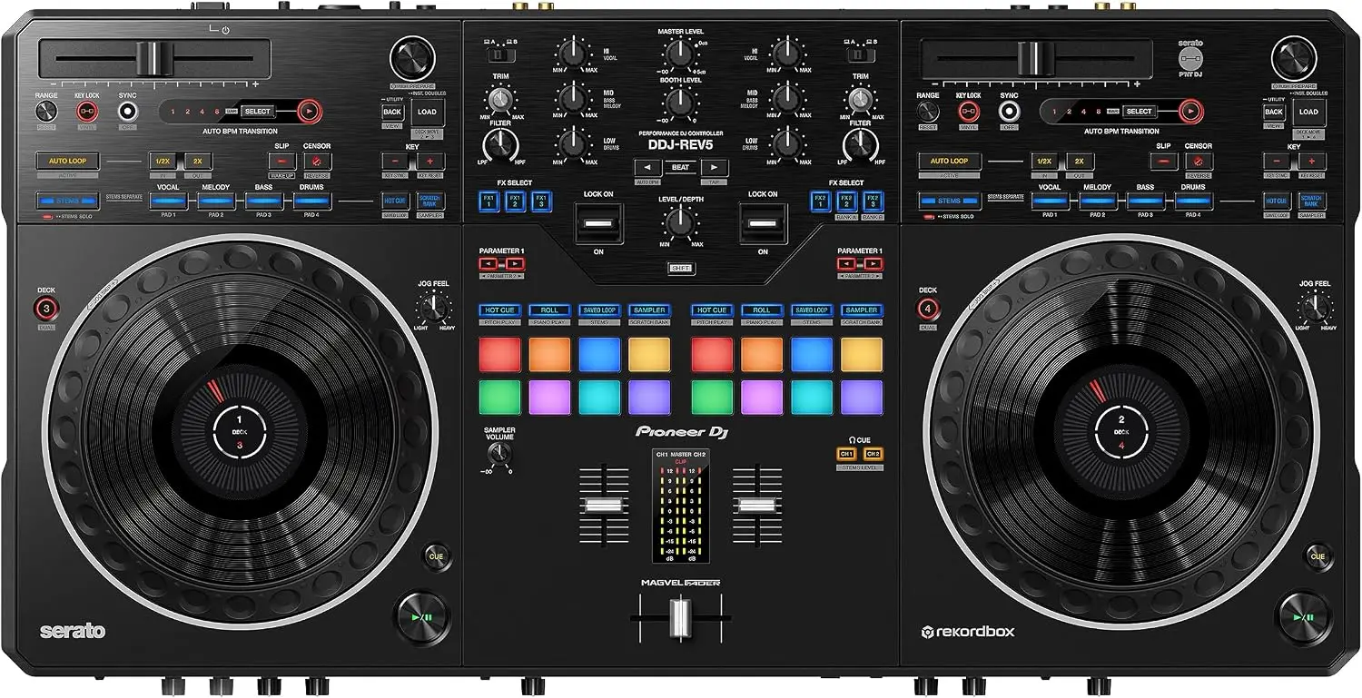 Dj Controller Pioneer Ddj - Pioneer DJ DDJ-REV5, kontroler DJ dengan