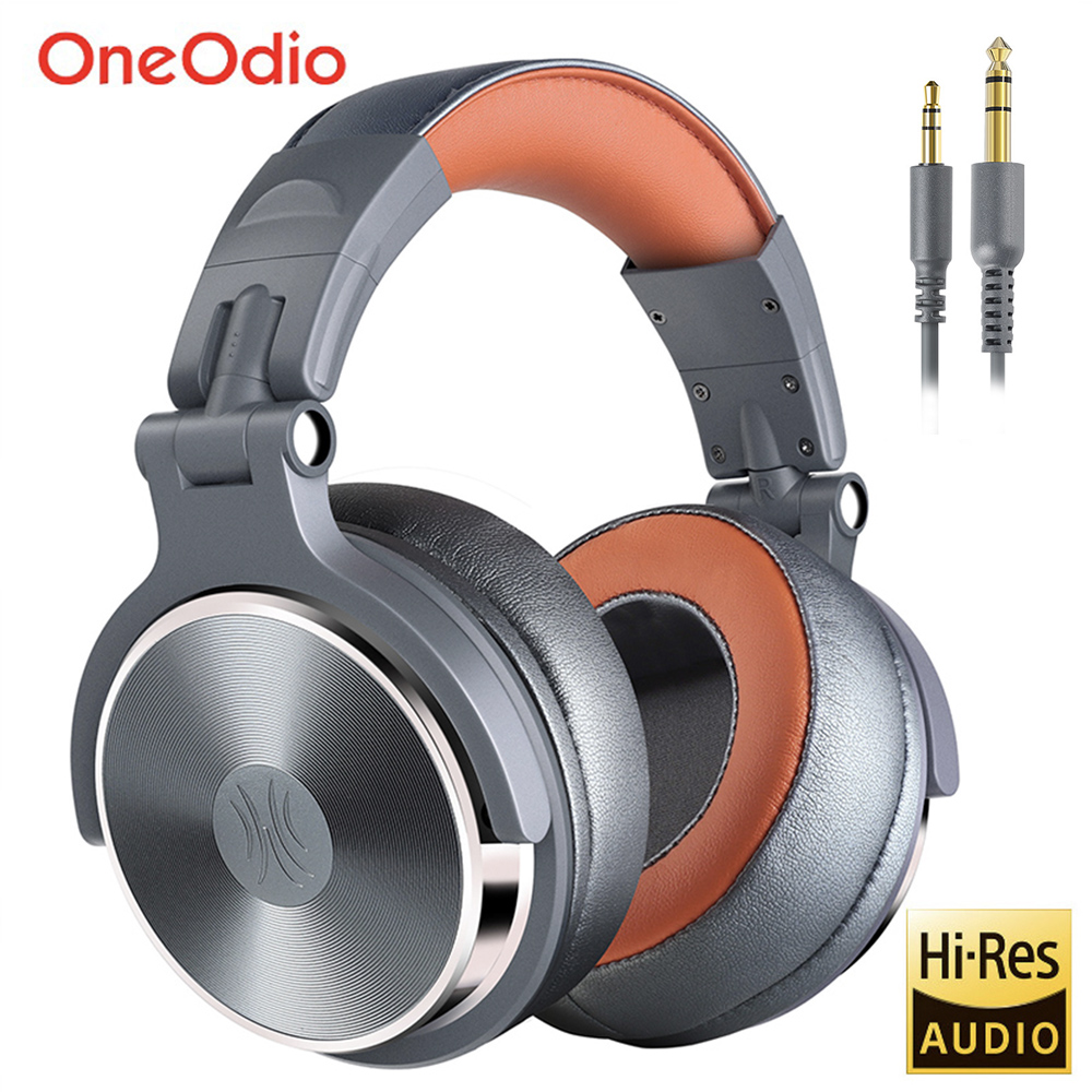 Dj Headphones Professional - Headphone Berkabel Over-Ear yang Dapat Dilipat
