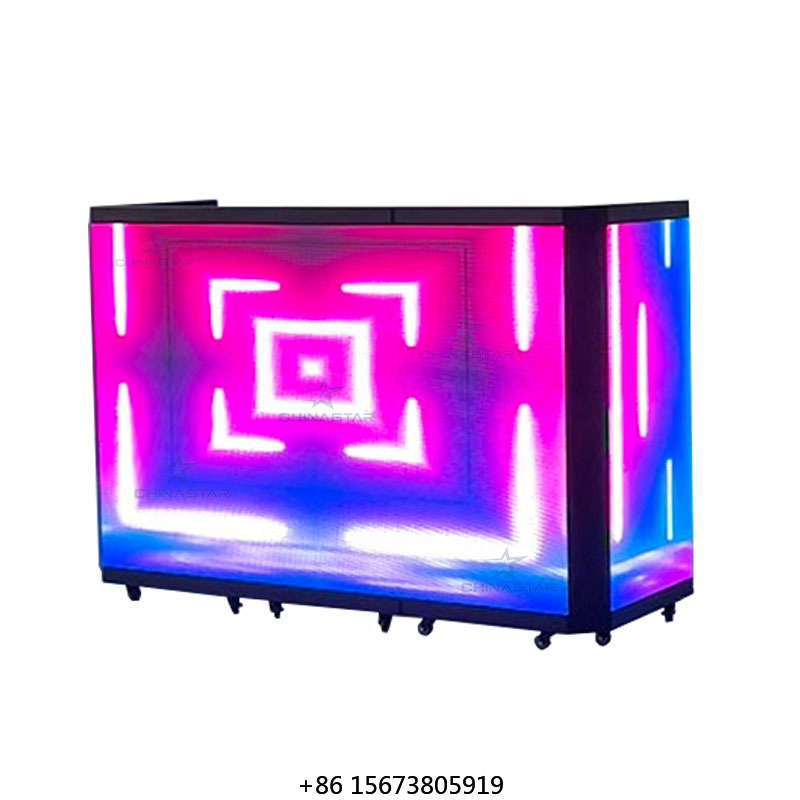 Dj Stand Table Foldable - Stand Booth DJ Lipat Portabel Terlindungi