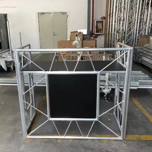 Dj Stand Table Foldable - Stand Speaker Portabel Lipat Bahan Aluminium