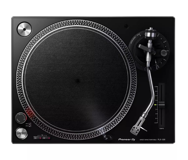 Dj Turntable Direct Drive - Pioneer PLX-500K Direct-Drive DJ Turntable dengan
