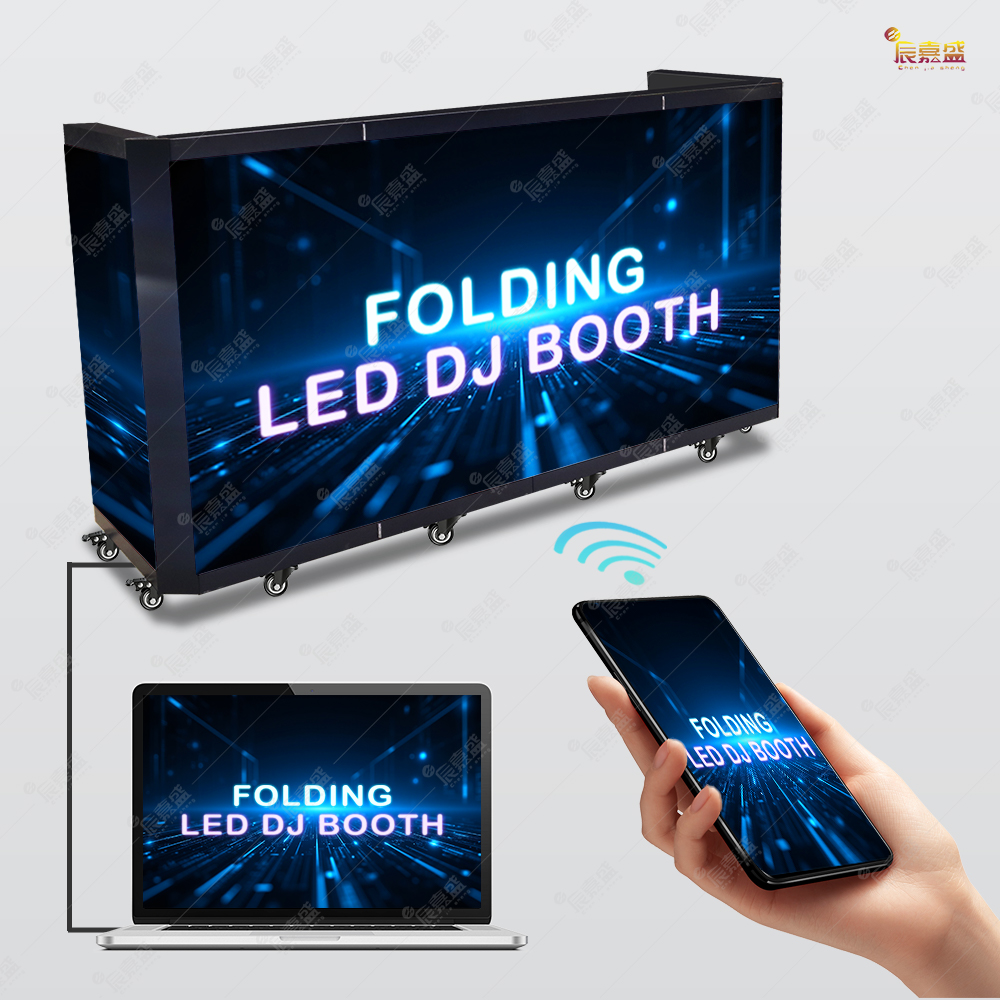 Meja Konsol Booth DJ Lipat Ena - Dj Stand Table Foldable ulasan dan harga