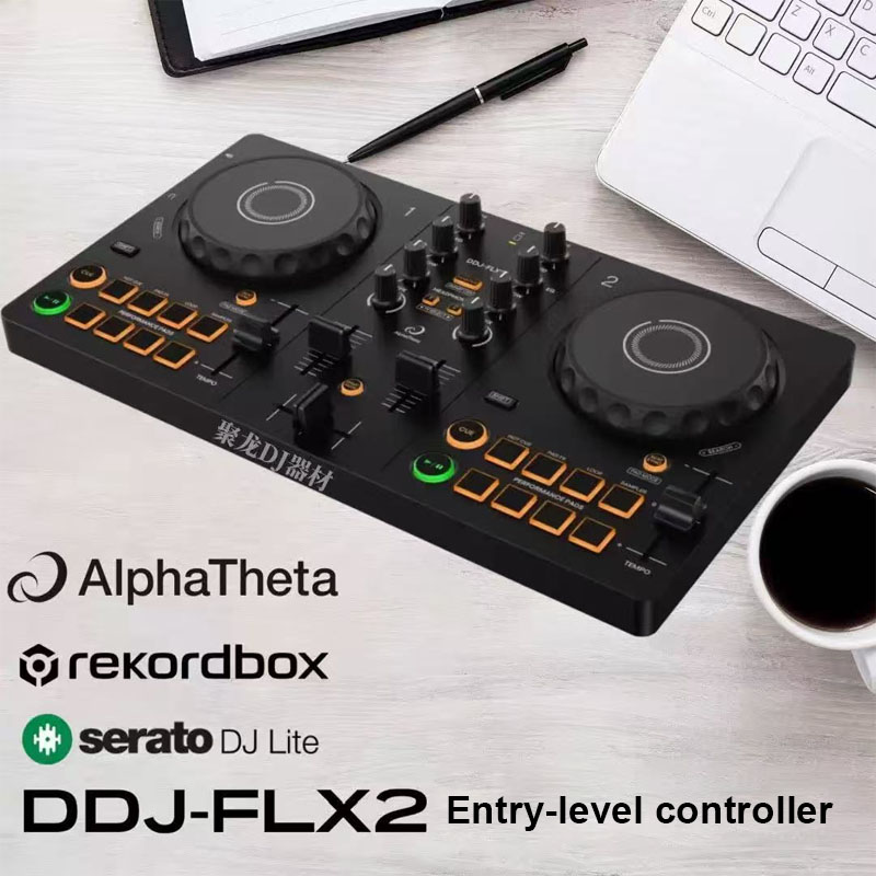 DDJ-FLX2 Pengontrol DJ Portabe - Dj Controller Serato 2 Channel ulasan dan harga