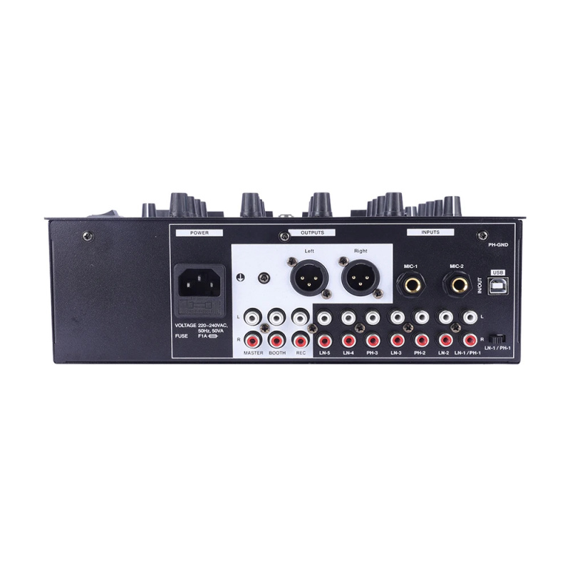 ELM402 Mini Audio Mixer 4 Chan - Dj Mixer 4 Channel Djm ulasan dan harga