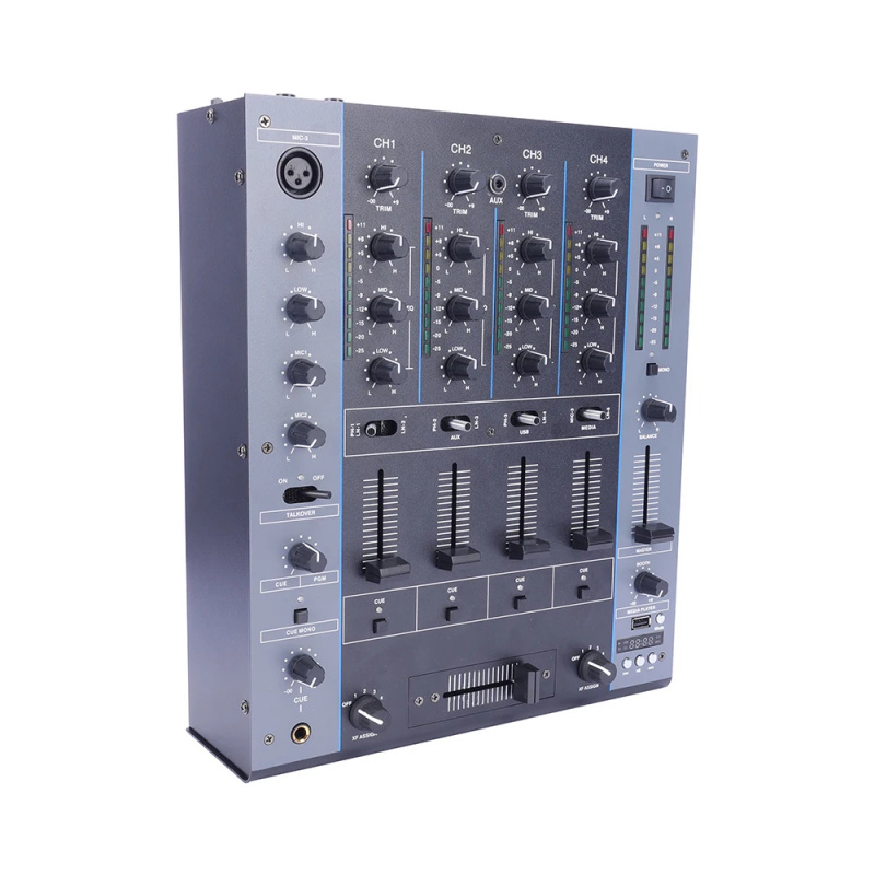 ELM402 Mini Audio Mixer 4 Chan - Dj Mixer 4 Channel Djm ulasan dan harga