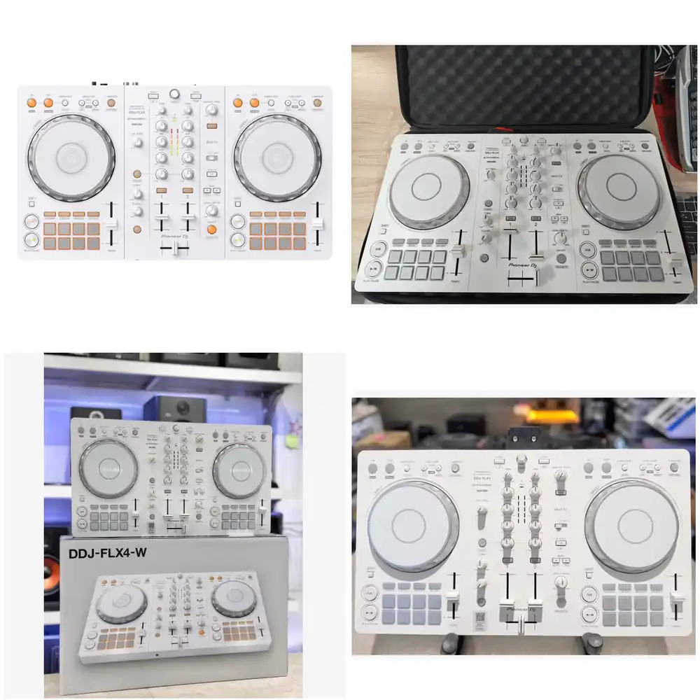 Pioneer DJ DDJ FLX4 W White 2  - Dj Controller Pioneer Ddj ulasan dan harga