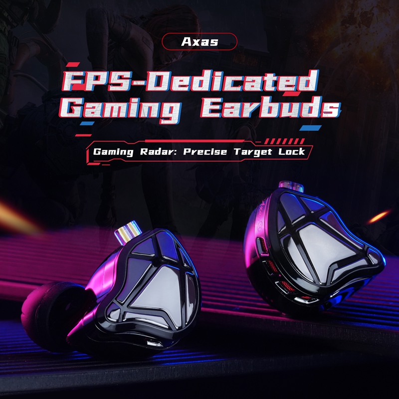   KZ Axas FPS Gaming IEM Hea - Dj Headphones Professional ulasan dan harga